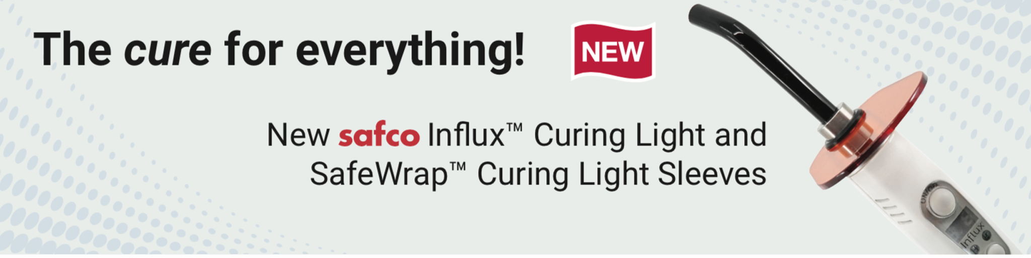 Safco Influx & SafeWrap Sleeves Safco Dental Supply Safco Dental Supply